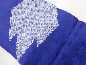 絞り抽象松皮菱模様名古屋帯